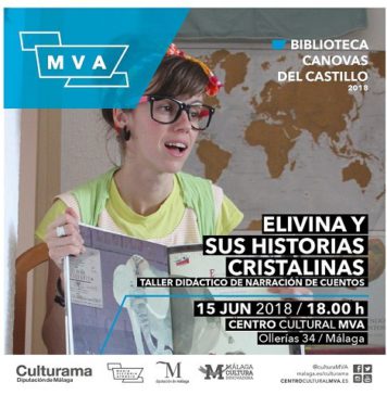 La Biblioteca Provincial Cánovas del Castillo presenta la actividad ‘Elivina y sus historias cristalinas’