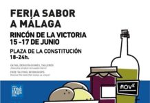 La segunda feria comarcal ‘Sabor a Málaga’ del año se celebrará en Rincón de la Victoria del 15 al 17 de junio