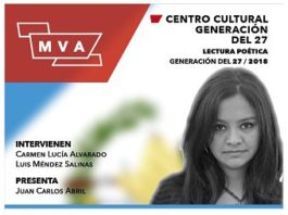 El centro cultural MVA de la Diputación acoge la lectura poética ‘Poesía desde Guatemala’