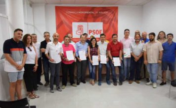 Las agrupaciones del PSOE en la comarca de Nororma firman un acuerdo de colaboración para trabajar de forma conjunta