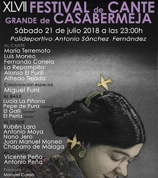 Casabermeja celebrará la 47º edición de su Festival de Cante Grande el sábado 21 de julio