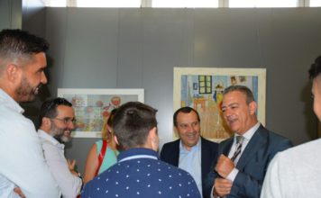 La Ciudad de la Justicia acoge la exposición andaluza de menores con medidas judiciales ‘Reinserción a través del arte’