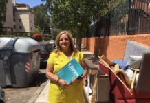 LIBRES demuestra que el Ayuntamiento no retira los muebles abandonados de El Cónsul