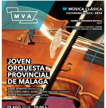 La Joven Orquesta Provincial lleva la música de Haydn y Beethoven a Mollina