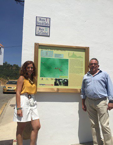 La Diputación invertirá 60.000 euros en la creación de un sendero de subida a la Sierra del Hacho de Gaucín