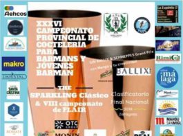 Campeonato Provincial de Coctelería (Días 11 y 12 de Septiembre de 2018- Hotel Estival Torrequebrada-Benalmádena Costa (Málaga)