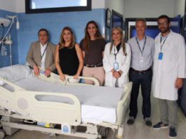 El Hospital Comarcal de la Axarquía concluye las obras de renovación del ala corta de hospitalización de Medicina Interna