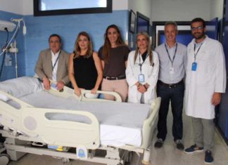 El Hospital Comarcal de la Axarquía concluye las obras de renovación del ala corta de hospitalización de Medicina Interna