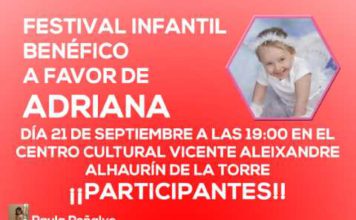 El Festival Benéfico a favor de Adriana lo llevaran a cabo Niños