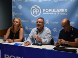 Joaquín Villanova y Carolina España denuncian la paralización de la obra del desdoblamiento por parte del Gobierno