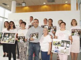 La Diputación de Málaga y Un Sí por la vida presentan un calendario benéfico contra el cáncer