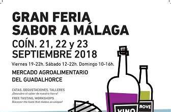 Mañana arranca la tercera feria comarcal ‘Sabor a Málaga’ de la temporada en Coín