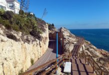 La Diputación invertirá 339.000 euros en la mejora del tramo de la Senda Litoral entre La Cala y Rincón de la Victoria