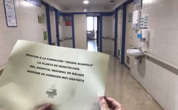 Wifi Gratis en Hematología Gracias a la Fundación Cesare Scariolo