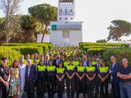 Ocho alumnos inician en la ESPA la nueva promoción de ingreso en cuerpos de la Policía Local de la provincia de Málaga