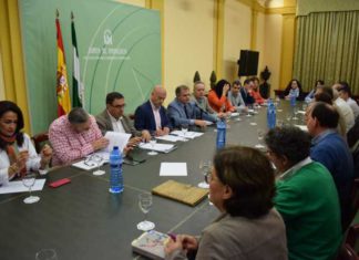 La Junta se reune con los Alcaldes de los Municipios afectados por el temporal