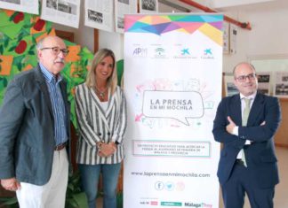 La Asociación de la Prensa acerca los medios de comunicación a 350 escolares de Málaga