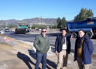 La Diputación ultima las obras de mejora de la carretera que une Alhaurín de la Torre y Alhaurín el Grande