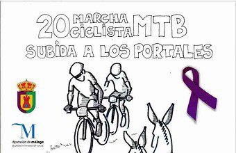 Casabermeja celebra el domingo su ‘XX Marcha ciclista subida a los Portales’ contra la violencia de género