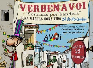 Un total de 17 municipios de la provincia celebran este sábado de manera simultánea las verbenas solidarias a favor de AVOI