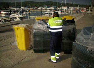 Puertos de Andalucía invierte cerca de 200.000 euros en la mejora del tratamiento de residuos peligrosos de la flota