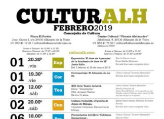 Agenda Culturalh febrero de 2019, Alhaurín de la Torre