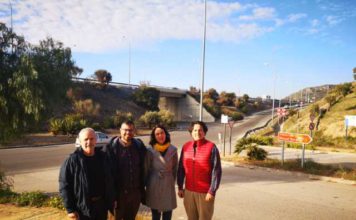 IU-Rincón pide a Fomento pasos peatonales sobre la A-7 para conectar urbanizaciones