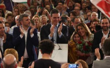 Acto del PSOE con Pedro Sánchez en Málaga