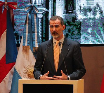 El Rey y Mauricio Macri inauguran el VIII Congreso Internacional de la Lengua Española en Córdoba (Argentina)