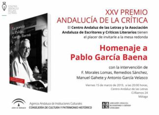 El Centro Andaluz de las Letras acoge un homenaje a la poesía de Pablo García Baena
