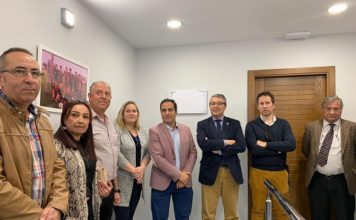 La Diputación de Málaga financia la ampliación del gimnasio municipal de Sayalonga