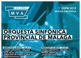 La Orquesta Sinfónica Provincial de Málaga programa 33 conciertos para la temporada 2019