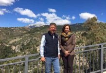 Visita de Patricia Navarro a Algarrobo, Canillas de Albaida, Cómpeta y Sayalonga