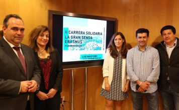 Estudiantes locales e internacionales de la UMA participarán en la II Carrera solidaria La Gran Senda Erasmus en Riogordo