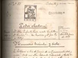 El Archivo Histórico Provincial de Málaga da a conocer un nuevo documento con la firma autógrafa de Blas Infante