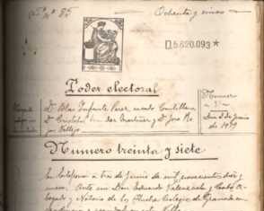 El Archivo Histórico Provincial de Málaga da a conocer un nuevo documento con la firma autógrafa de Blas Infante