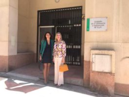 Nuria Rodríguez visita las instalaciones de los juzgados de Estepona