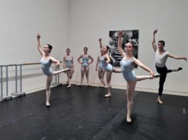 Alumnos del Conservatorio Profesional de Danza «Pepa Flores» reciben sus clases en el Museo Picasso Málaga