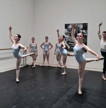 Alumnos del Conservatorio Profesional de Danza «Pepa Flores» reciben sus clases en el Museo Picasso Málaga