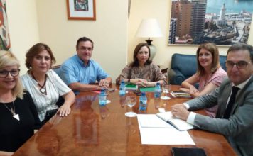 Reunión de delegados de la Junta con responsables de CCOO
