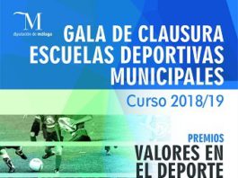 La Diputación de Málaga clausura hoy la temporada de Escuelas Deportivas Municipales con una gala en el Auditorio Edgar Neville