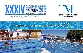 Deportistas de toda la provincia participan en la 34ª edición del Circuito Provincial de Natación de Verano Diputación de Málaga