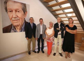 Un cuaderno de sonetos de Manuel Alcántara da vida a la Antigua Imprenta Sur de la Diputación