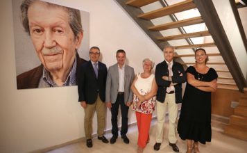 Un cuaderno de sonetos de Manuel Alcántara da vida a la Antigua Imprenta Sur de la Diputación