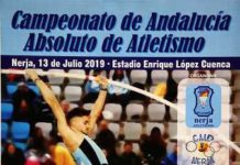 XLII Campeonato de Andalucía Absoluto de Atletismo al Aire Libre en Nerja