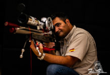 Alfredo Márquez: »Entreno el Field Target en mi sótano, porque encontrar un lugar es muy difícil»