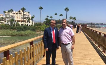 Senda Litoral, inaugurado dos nuevos tramos en Estepona