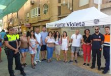 La campaña ‘No es No. Solo Sí es Sí’ arranca en la provincia en la feria de Mezquitilla en Agarrobo