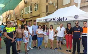 La campaña ‘No es No. Solo Sí es Sí’ arranca en la provincia en la feria de Mezquitilla en Agarrobo