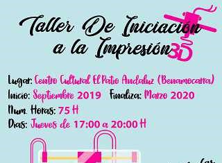 La Noria y AFENES organizan un curso de impresión y modelado en 3D para personas con problemas de salud mental